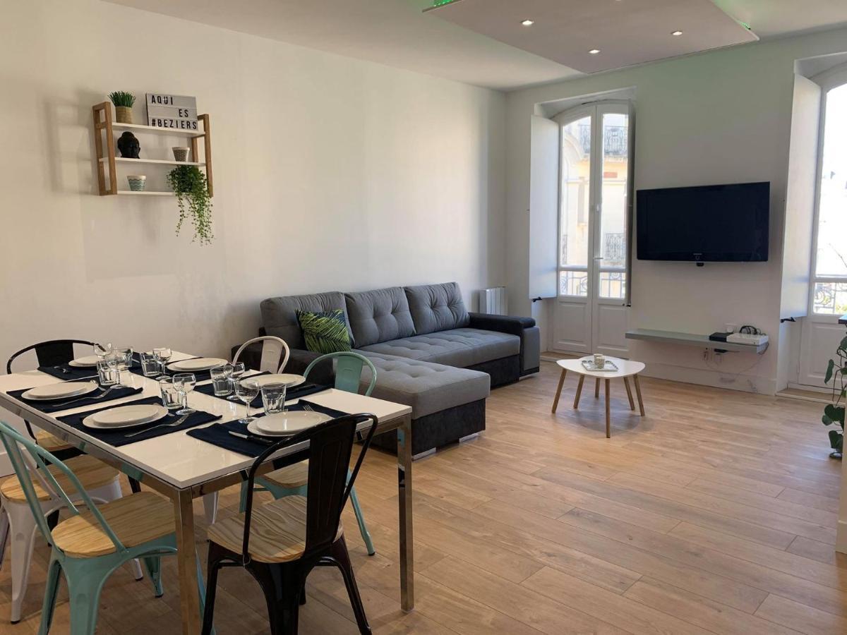 Magnifique Appartement Beziers Centre Historique Avec Parking Exterior photo